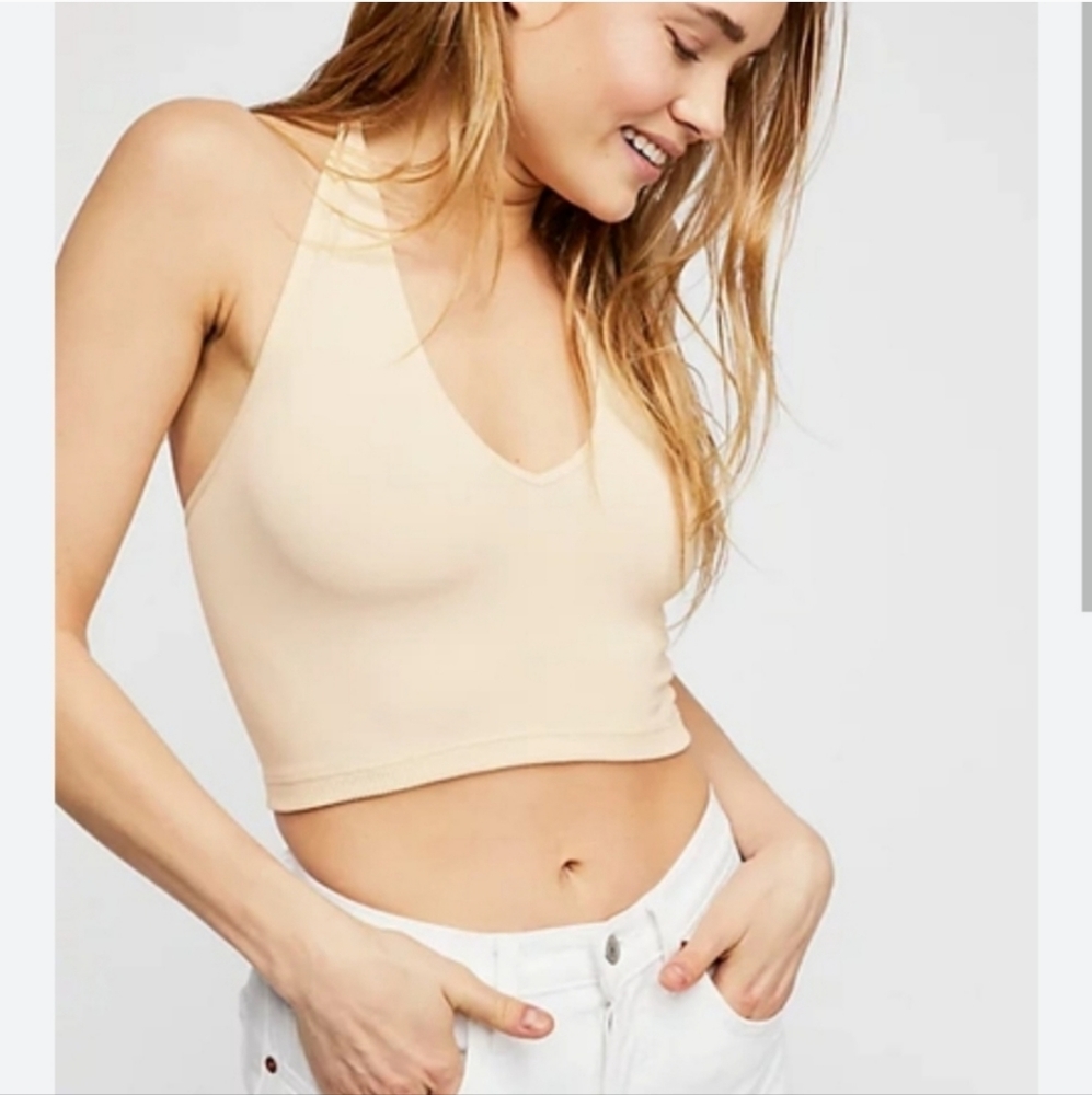 NEW FREE PEOPLE Good Time Halter Brami Size XS/S